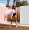   QUICKDRY DOCK & BAY QUICKDRY - CABANA - MALIBU PINK 160X90CM