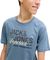 T-SHIRT JACK & JONES JJELOGO 12289236 ���� (176CM)-(16 ����)