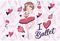  MUST TEAM I LOVE BALLET 43 X 29 CM