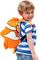 ΑΔΙΑΒΡΟΧΟ ΠΑΙΔΙΚΟ ΣΑΚΙΔΙΟ TRUNKI – PADDLEPAK CLOWNFISH ΑΔΙΑΒΡΟΧΟ ΠΑΙΔΙΚΟ ΣΑΚΙΔΙΟ TRUNKI – PADDLEPAK CLOWNFISH