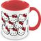 ����� HELLO KITTY (MANY KITTYS) RED COLOURED ...
