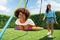 ������ INTEX 2 �� 1 SAUCER & SWING