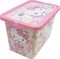 ΠΛΑΣΤΙΚΟ ΚΟΥΤΙ ΑΠΟΘΗΚΕΥΣΗΣ HELLO KITTY PASTEL 7 L ΠΛΑΣΤΙΚΟ ΚΟΥΤΙ ΑΠΟΘΗΚΕΥΣΗΣ HELLO KITTY PASTEL 7 L