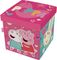 ΑΠΟΘΗΚΕΥΤΙΚΟ ΚΟΥΤΙ ΠΑΙΧΝΙΔΙΩΝ PEPPA PIG 30X30X30 CM ΑΠΟΘΗΚΕΥΤΙΚΟ ΚΟΥΤΙ ΠΑΙΧΝΙΔΙΩΝ PEPPA PIG 30X30X30 CM